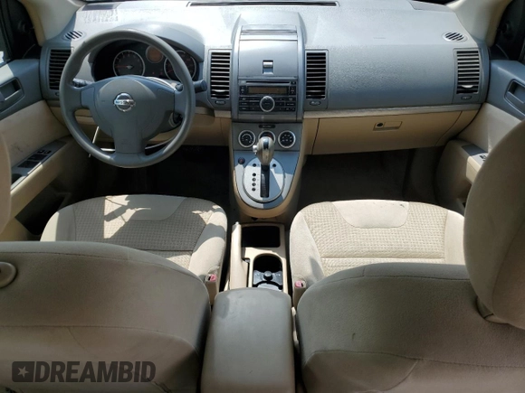 2008 Nissan Sentra S with VIN 3N1AB61E18L699314, listed as a Copart auction lot 62809975 with 193,039 mi miles and Salvage title. Bid and sale history available at DreamBid. Image 8.