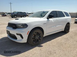 2021 Dodge Durango R/T с VIN 1C4SDJCT4MC806159, выставлен на аукционе Copart как лот 55228655 с пробегом 34 213 миль миль и Списание • Salvage title. История ставок и продаж доступна на DreamBid. Изображение 1.
