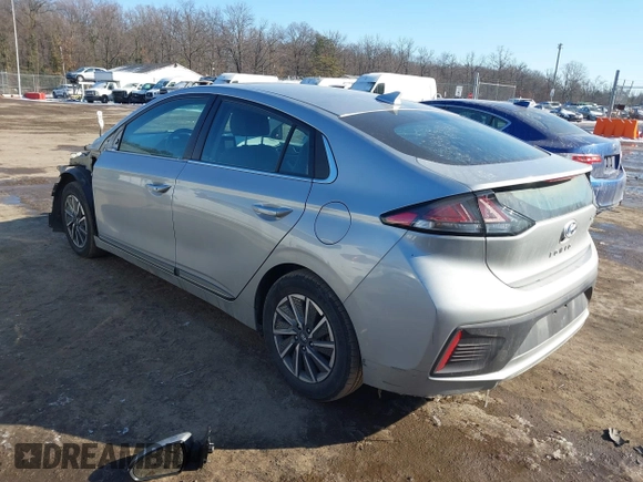 2020 Hyundai Ioniq Limited with VIN KMHC85LJXLU073635, listed as a IAAI auction lot 41371618 with 33,518 mi miles and . Bid and sale history available at DreamBid. Image 3.