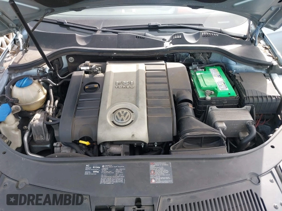 2008 Volkswagen Passat with VIN WVWLK93C38E116986, listed as a IAAI auction lot 41630215 with 141,019 mi miles and . Bid and sale history available at DreamBid. Image 10.
