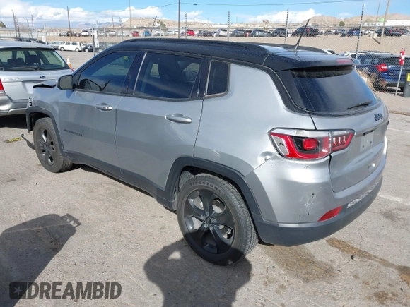 2020 Jeep Compass Latitude with VIN 3C4NJCBBXLT158887, listed as a IAAI auction lot 41752495 with 95,429 mi miles and . Bid and sale history available at DreamBid. Image 3.