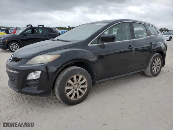 2012 Mazda CX-7 i SV with VIN JM3ER2A5XC0417073, listed as a Copart auction lot 47492305 with 78,231 mi miles and Salvage Title. Bid and sale history available at carsss.com. Image 1.