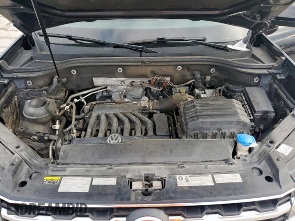 2019 Volkswagen Atlas SE with VIN 1V2UR2CA5KC604781, listed as a Copart auction lot 52719095 with 166,146 mi miles and Salvage title. Bid and sale history available at DreamBid. Image 12.