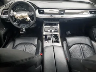 2014 Audi S8 with VIN WAUD2AFD2EN014470, listed as a Copart auction lot 78088674 with 0 mi miles and Salvage Title. Bid and sale history available at carsss.com. Image 8.