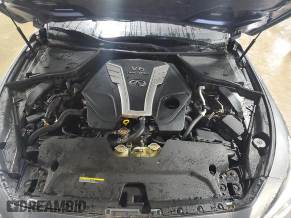 2017 Infiniti Q50 Premium with VIN JN1EV7AR6HM830034, listed as a Copart auction lot 50840515 with 80,067 mi miles and Non repairable. Bid and sale history available at DreamBid. Image 11.