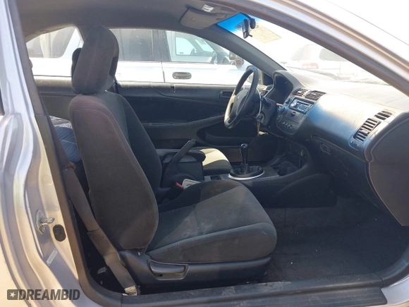 2005 Honda Civic LX with VIN 1HGEM21575L051616, listed as a IAAI auction lot 42067264 with 246,965 mi miles. Bid and sale history available at carsss.com. Image 5.