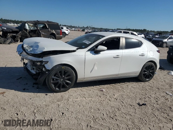 2019 Mazda Mazda3 Hatchback w/Preferred Pkg with VIN JM1BPBMM7K1125524, listed as a Copart auction lot 73327114 with 13,959 mi miles and Salvage Title. Bid and sale history available at carsss.com. Image 1.