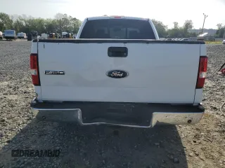 2006 Ford F-150 XLT with VIN 1FTPW12V06FB43726, listed as a Copart auction lot 51804455 with 147,763 mi miles and Salvage Title. Bid and sale history available at carsss.com. Image 6.