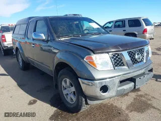 2005 Nissan Frontier 4WD SE with VIN 1N6AD06W35C438972, listed as a IAAI auction lot 41277771 with 120,778 mi miles. Bid and sale history available at carsss.com. Image 1.