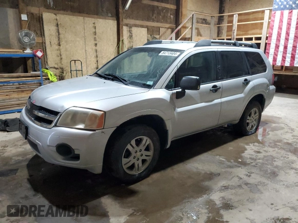 2007 Mitsubishi Endeavor LS with VIN 4A4MM21S97E069552, listed as a Copart auction lot 84713404 with 187,921 mi miles and Clean Title. Bid and sale history available at carsss.com. Image 1.