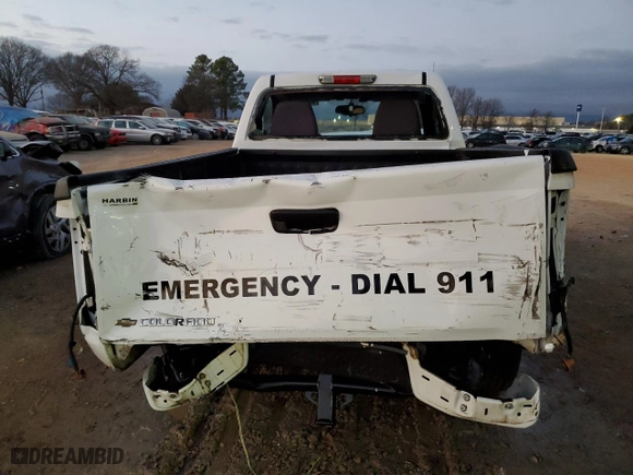 2012 Chevrolet Colorado Work Truck with VIN 1GCCSBF99C8154219, listed as a Copart auction lot 44518115 with 10,664 mi miles and Salvage Title. Bid and sale history available at carsss.com. Image 6.