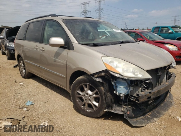 2006 Toyota Sienna XLE with VIN 5TDZA22CX6S531655, listed as a Copart auction lot 74183464 with 208,253 mi miles and Salvage Title. Bid and sale history available at carsss.com. Image 4.