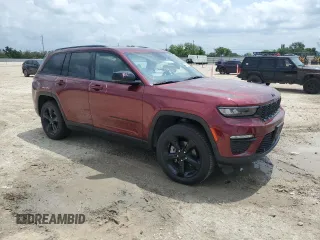 2023 Jeep Grand Cherokee Limited with VIN 1C4RJHBG9PC507131, listed as a Copart auction lot 53729465 with 58,416 mi miles and Salvage title. Bid and sale history available at DreamBid. Image 4.