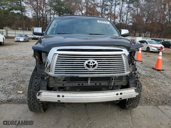 2011 Toyota Tundra 4WD Truck LTD with VIN 5TFHW5F19BX168857, listed as a Copart auction lot 84898764 with NaN miles and Salvage Title. Bid and sale history available at carsss.com. Image 5.