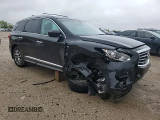 2015 Infiniti QX60 z VIN 5N1AL0MM8FC543009, wystawiony jako Copart lot #57720315 z przebiegiem 95 614 mil mil oraz Szkoda całkowita • Salvage title. Historia ofert i sprzedaży dostępna na DreamBid. Obrazek 4.