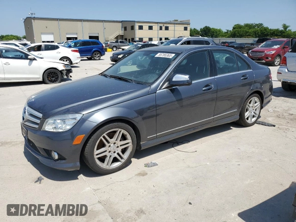 2009 Mercedes-Benz C 350 Sport with VIN WDDGF56X79F208987, listed as a Copart auction lot 56785365 with 155,175 mi miles and Clean title. Bid and sale history available at DreamBid. Image 1.