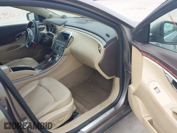 2011 Buick LaCrosse CXL with VIN 1G4GC5ED2BF327896, listed as a IAAI auction lot 42684281 with 135,662 mi miles and . Bid and sale history available at DreamBid. Image 5.