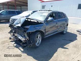 2014 Audi Q5 Premium Plus with VIN WA1LFAFPXEA013601, listed as a IAAI auction lot 41920890 with 1 mi miles. Bid and sale history available at carsss.com. Image 23.