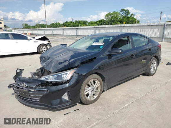 2020 Hyundai Elantra SEL z VIN 5NPD84LF4LH597761, wystawiony jako Copart lot #54498145 z przebiegiem 51 195 mil mil oraz Szkoda całkowita • Salvage title. Historia ofert i sprzedaży dostępna na DreamBid. Obrazek 1.