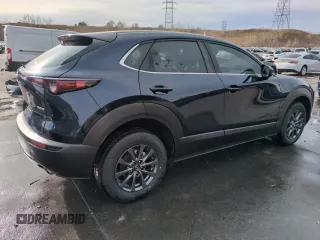 2021 Mazda CX-30 S with VIN 3MVDMBAL0MM252715, listed as a Copart auction lot 49501665 with 45,345 mi miles and Salvage Title. Bid and sale history available at carsss.com. Image 3.