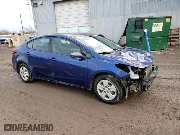 2018 Kia Forte LX with VIN 3KPFK4A77JE189391, listed as a Copart auction lot 83806784 with 123,726 mi miles and Clean Title. Bid and sale history available at carsss.com. Image 14.