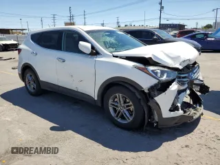 2018 Hyundai Santa Fe 2.4L with VIN 5NMZT3LB3JH095801, listed as a Copart auction lot 56068565 with 82,616 mi miles and Salvage title. Bid and sale history available at DreamBid. Image 4.