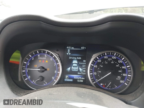 2017 Infiniti Q50 Premium z VIN JN1EV7AP3HM737356, wystawiony jako IAAI lot #42455005 z przebiegiem 92 524 mil mil oraz . Historia ofert i sprzedaży dostępna na DreamBid. Obrazek 7.