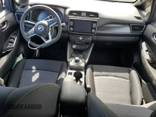 2025 Nissan LEAF SV Plus with VIN 1N4CZ1CV7SC565286, listed as a Copart auction lot 42602975 with 207 mi miles and Salvage Title. Bid and sale history available at carsss.com. Image 8.
