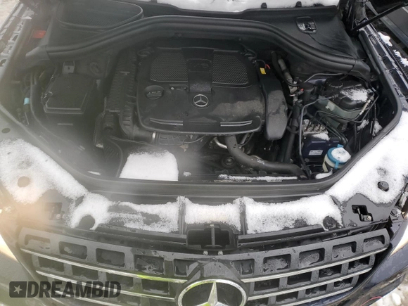 2012 Mercedes-Benz M ML 350 with VIN 4JGDA5HB1CA072658, listed as a Copart auction lot 44408515 with 194,125 mi miles and Salvage Title. Bid and sale history available at carsss.com. Image 12.