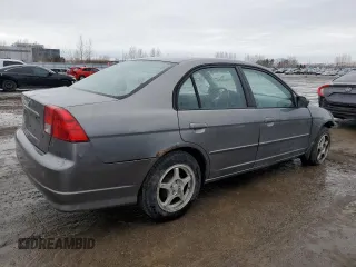 2004 Honda Civic LX with VIN 2HGES16614H939128, listed as a Copart auction lot 46576465 with 187,153 mi miles and Clean Title. Bid and sale history available at DreamBid. Image 3.