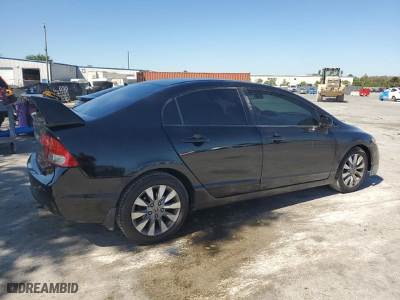2010 Honda Civic Sdn EX-L with VIN 2HGFA1F92AH528575, listed as a Copart auction lot 49426685 with 138,447 mi miles and Salvage Title. Bid and sale history available at carsss.com. Image 3.