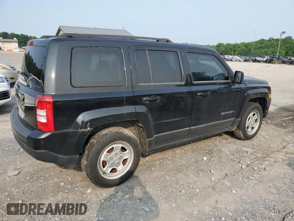 2013 Jeep Patriot Sport z VIN 1C4NJPBA0DD245848, wystawiony jako Copart lot #60368145 z przebiegiem 97 920 mil mil oraz Czysty tytuł • Clean title. Historia ofert i sprzedaży dostępna na DreamBid. Obrazek 3.