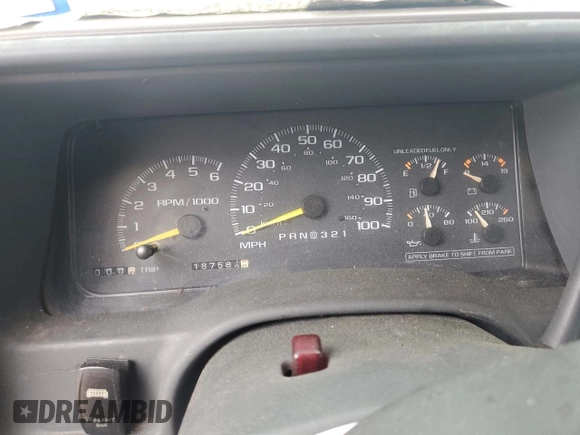 1998 Chevrolet Tahoe z VIN 3GNEK18R0WG147603, wystawiony jako Copart lot #51483845 z przebiegiem 187 582 mil mil oraz Szkoda całkowita • Salvage title. Historia ofert i sprzedaży dostępna na DreamBid. Obrazek 9.