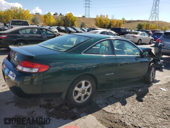 2001 Toyota Solara SE with VIN 2T1CF28P51C533364, listed as a Copart auction lot 75689584 with 126,642 mi miles and Salvage Title. Bid and sale history available at carsss.com. Image 3.