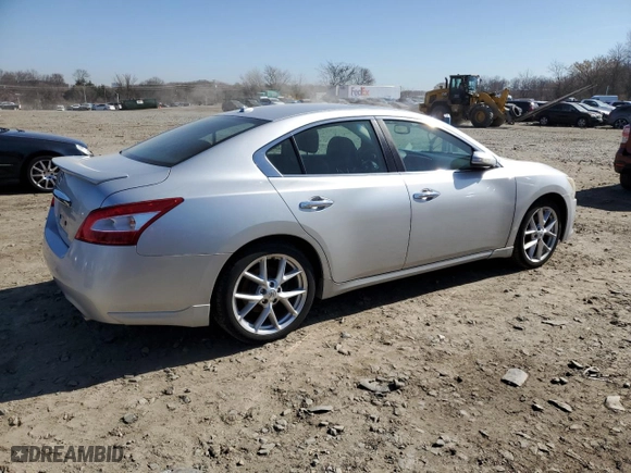 2009 Nissan Maxima 3.5 SV w/Sport Pkg with VIN 1N4AA51E89C843342, listed as a Copart auction lot 49652505 with 166,132 mi miles and Salvage Title. Bid and sale history available at carsss.com. Image 3.