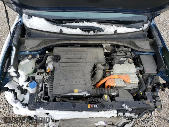 2020 Kia Niro LX with VIN KNDCB3LC5L5368891, listed as a Copart auction lot 45496115 with 78,310 mi miles and Salvage Title. Bid and sale history available at carsss.com. Image 13.