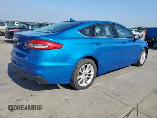2020 Ford Fusion SE with VIN 3FA6P0HD5LR168627, listed as a Copart auction lot 59613065 with 36,537 mi miles and Salvage title. Bid and sale history available at DreamBid. Image 3.