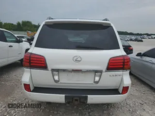 2011 Lexus LX 570 with VIN JTJHY7AX7B4082169, listed as a Copart auction lot 61801895 with 174,635 mi miles and Clean title. Bid and sale history available at DreamBid. Image 6.