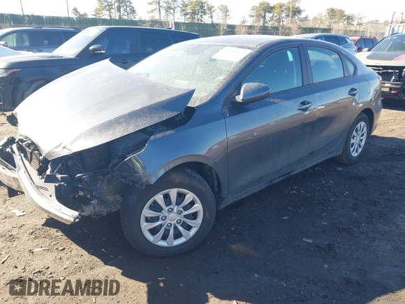 2022 Kia Forte LXS with VIN 3KPF24AD9NE498324, listed as a IAAI auction lot 41656873 with 53,604 mi miles. Bid and sale history available at carsss.com. Image 19.