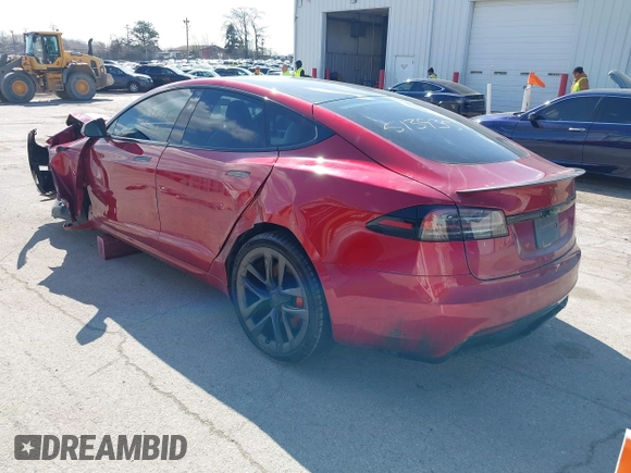 2023 Tesla Model S Plaid с VIN 5YJSA1E61PF525637, выставлен на аукционе IAAI как лот 42045459 с пробегом Не указан миль и . История ставок и продаж доступна на DreamBid. Изображение 3.