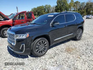 2022 GMC Acadia Denali with VIN 1GKKNPLS2NZ152000, listed as a Copart auction lot 75275094 with 0 mi miles and Salvage Title. Bid and sale history available at carsss.com. Image 1.