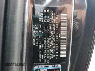 2022 Kia Telluride EX with VIN 5XYP3DHC9NG313013, listed as a Copart auction lot 55946615 with 58,276 mi miles and Salvage title. Bid and sale history available at DreamBid. Image 13.