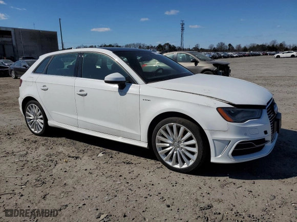 2016 Audi A3 e-tron Premium Plus with VIN WAUTPBFF1GA090325, listed as a Copart auction lot 47532375 with 97,092 mi miles and Clean Title. Bid and sale history available at carsss.com. Image 4.