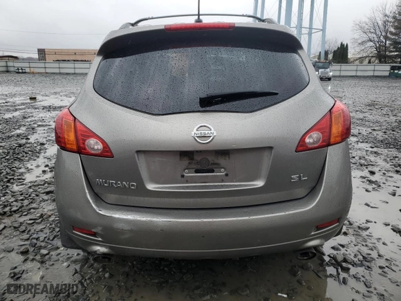 2010 Nissan Murano S with VIN JN8AZ1MU2AW012876, listed as a Copart auction lot 50327555 with 237,924 mi miles and Salvage Title. Bid and sale history available at carsss.com. Image 6.