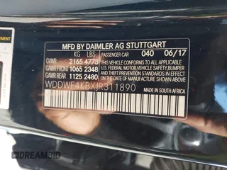 2018 Mercedes-Benz C 300 z VIN WDDWF4KBXJR311890, wystawiony jako IAAI lot #42724821 z przebiegiem 36 938 mil mil oraz . Historia ofert i sprzedaży dostępna na DreamBid. Obrazek 9.
