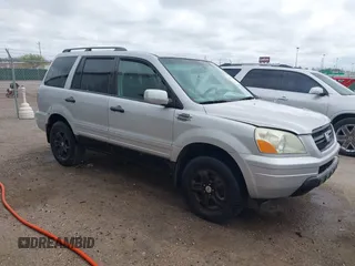 2003 Honda Pilot EX with VIN 2HKYF18523H501518, listed as a IAAI auction lot 41907387 with 234,473 mi miles and . Bid and sale history available at DreamBid. Image 1.