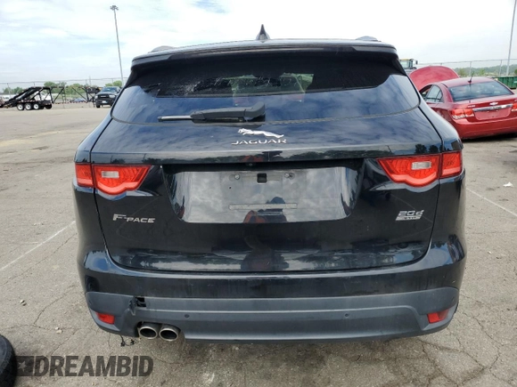 2017 Jaguar F-Pace 20d Premium with VIN SADCJ2BN9HA087972, listed as a Copart auction lot 55808415 with 96,074 mi miles and Clean Title. Bid and sale history available at DreamBid. Image 6.