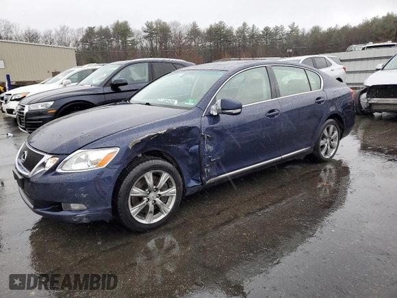 2010 Lexus GS 350 with VIN JTHCE1KS5A0026001, listed as a Copart auction lot 49671595 with 131,326 mi miles and Salvage Title. Bid and sale history available at carsss.com. Image 1.