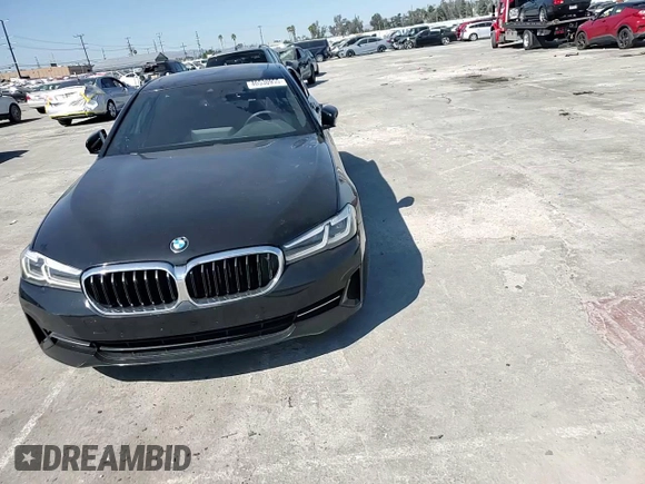 2021 BMW 5 Series 530i with VIN WBA53BH06MWW97316, listed as a Copart auction lot 46530955 with 72,891 mi miles and Salvage title. Bid and sale history available at DreamBid. Image 11.