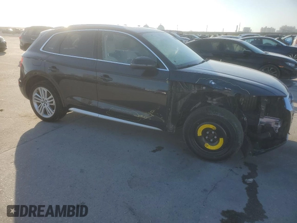 2020 Audi Q5 Premium Plus z VIN WA1BNAFY1L2041348, wystawiony jako Copart lot #54610025 z przebiegiem 59 132 mil mil oraz Szkoda całkowita • Salvage title. Historia ofert i sprzedaży dostępna na DreamBid. Obrazek 4.